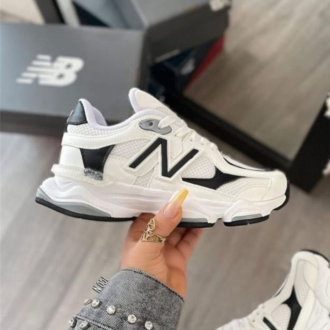 Tenis NB 9060 Mt Blanco Negro | Dama