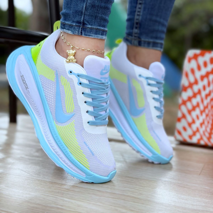 Tenis NK Vomero Mt Blanco Azul | Dama