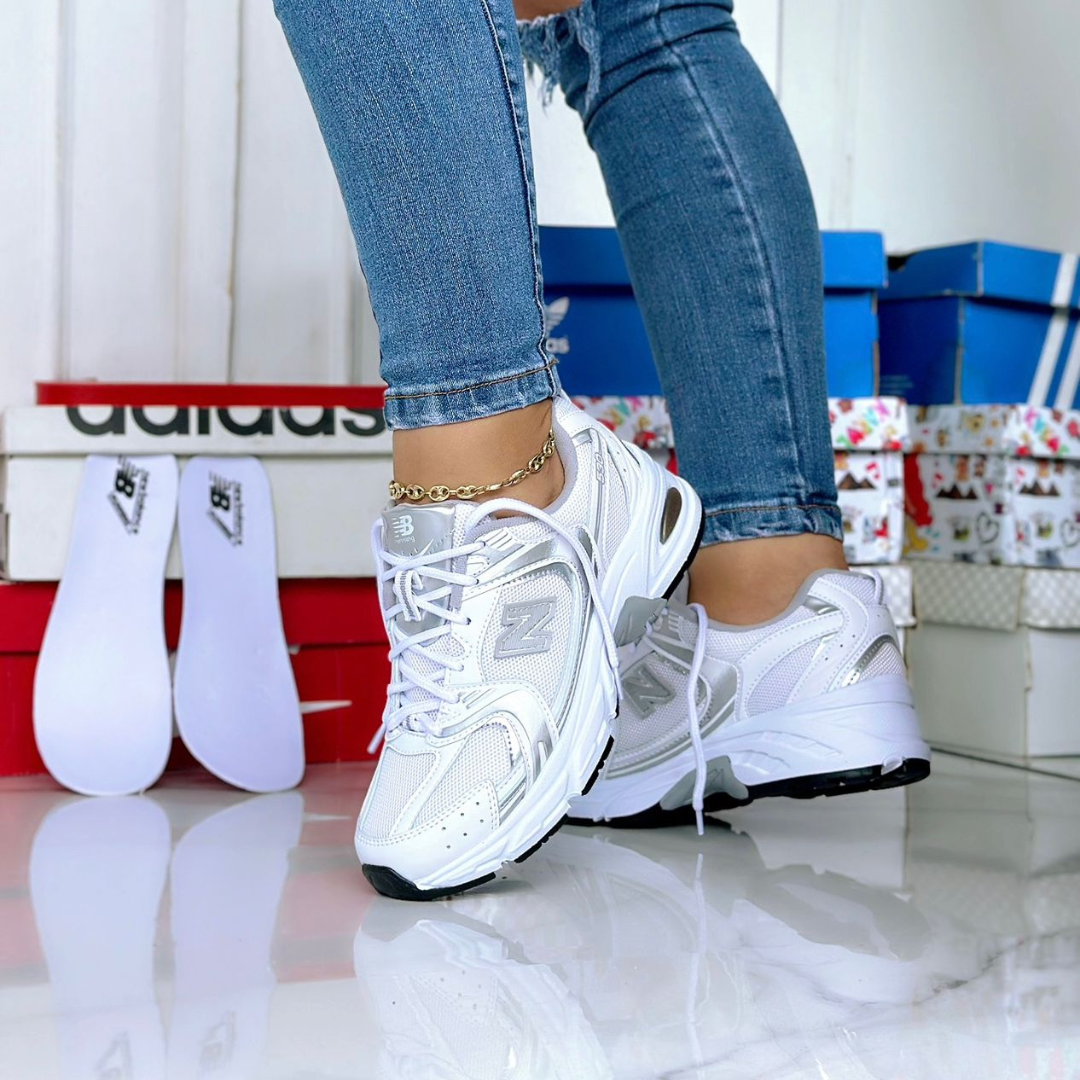 Tenis NB 530 Mt Blanco Gris | Dama