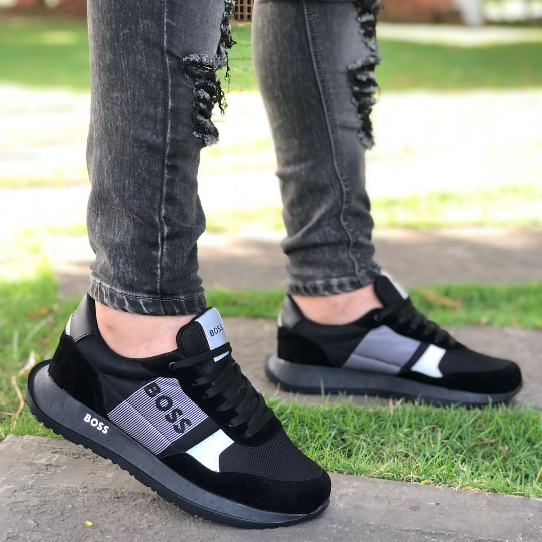 Tenis HB MK Negro Suela Negra | Caballero