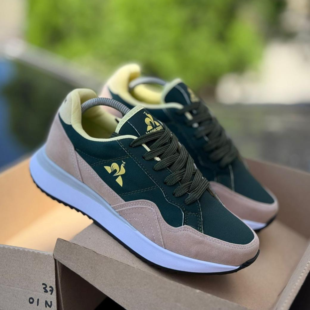 Tenis Lecoq Slim Verde | Caballero