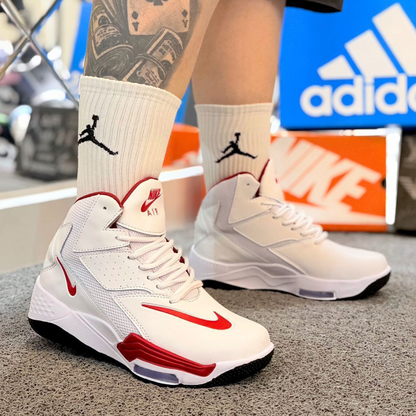 Tenis Botas NK Sb Blanco Rojo | Caballero