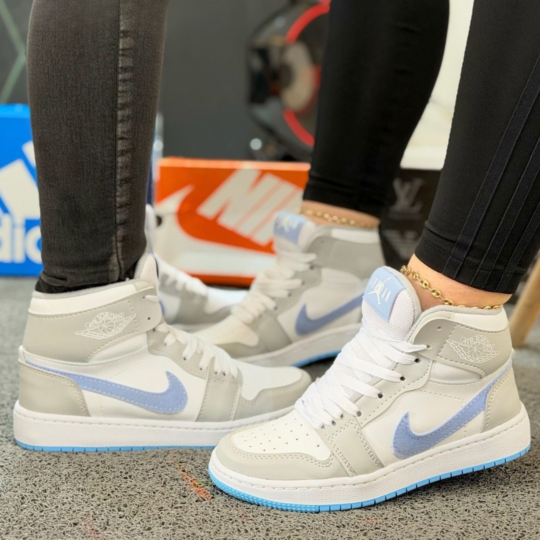 Tenis NK Retro 1 Sb Blanco Azul | Unisex