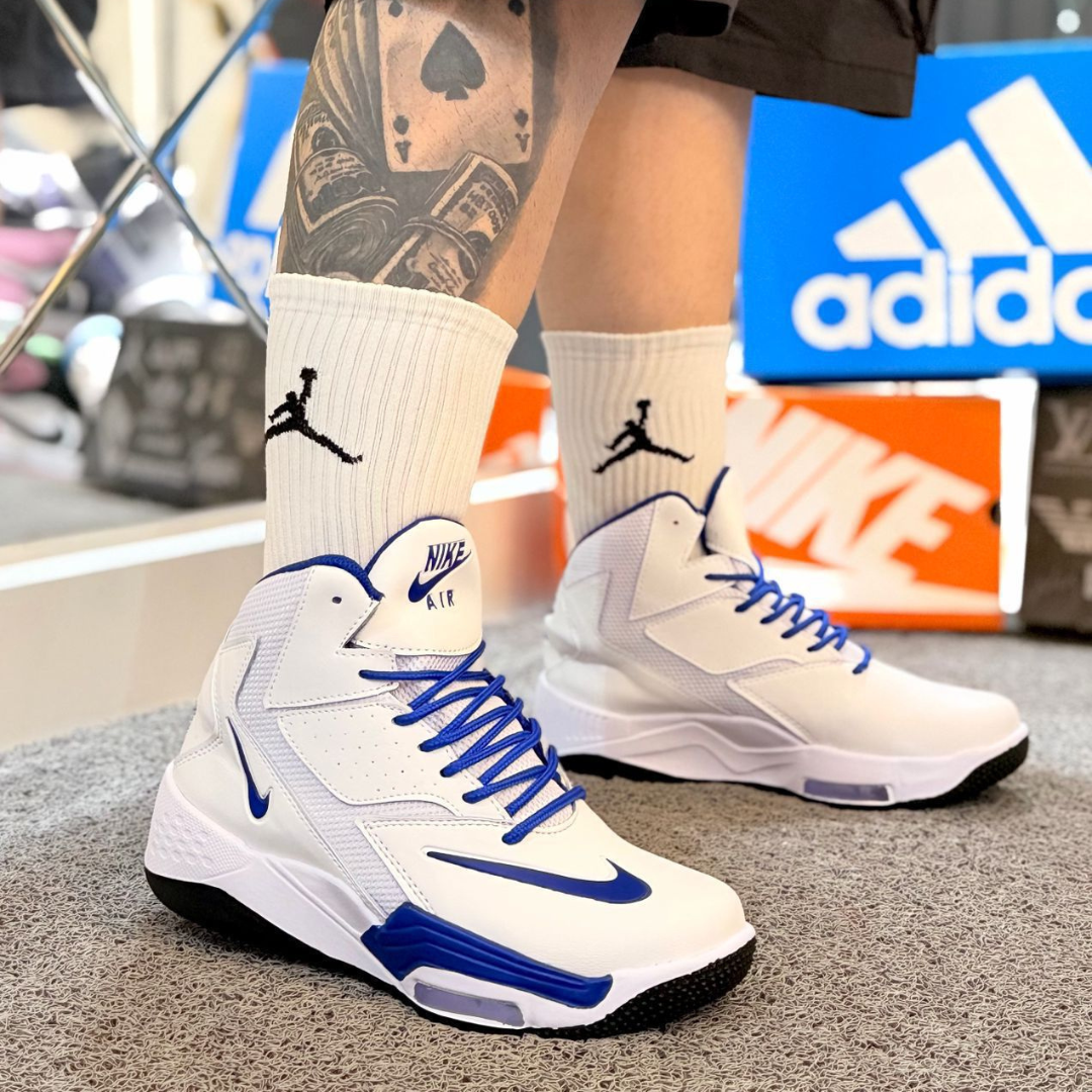 Tenis Botas NK Sb Blanco Azul | Caballero