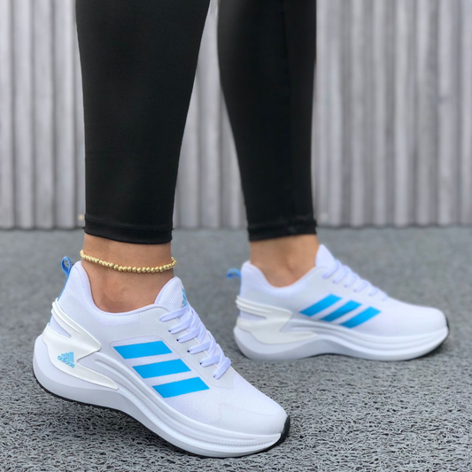 Tenis ADD Mk Blanco Azul | Dama