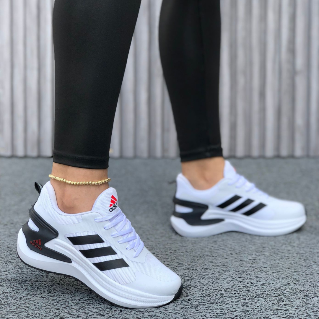 Tenis ADD Mk Blanco Negro | Dama