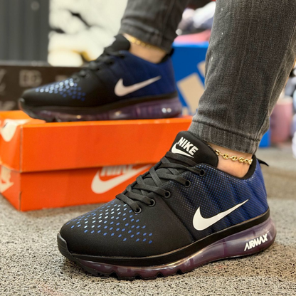 Tenis NK Air Max Sb Negro Azul | Caballero