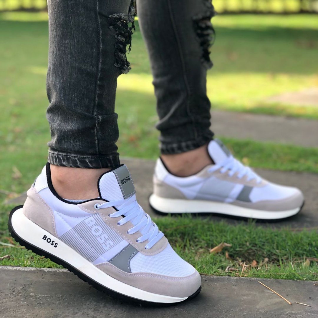 Tenis HB MK Blanco Gris | Caballero