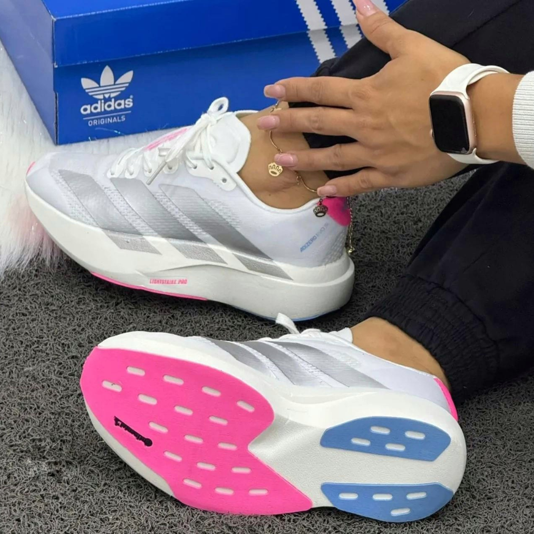 Tenis ADD Zero Mt Blanco Gris | Dama