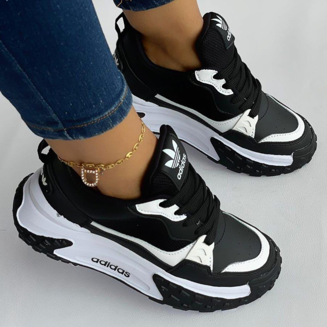 Tenis ADD Mt Negro Blanco | Dama