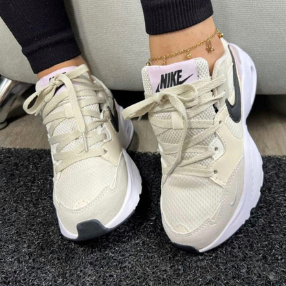 Tenis NK Valvula Mt Beige Negro | Dama