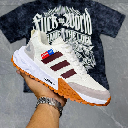 Tenis ADD Beige Vino tinto | Caballero
