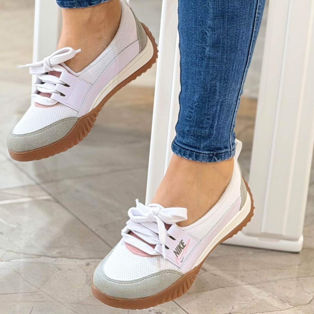 Baleta NK Blanco Gris | Dama
