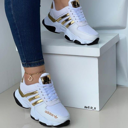 Tenis ADD Amc Blanco  Dorado | Dama