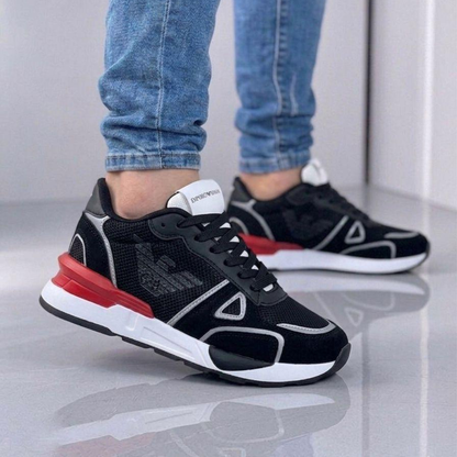Tenis AMN Amc Negro Rojo | Caballero