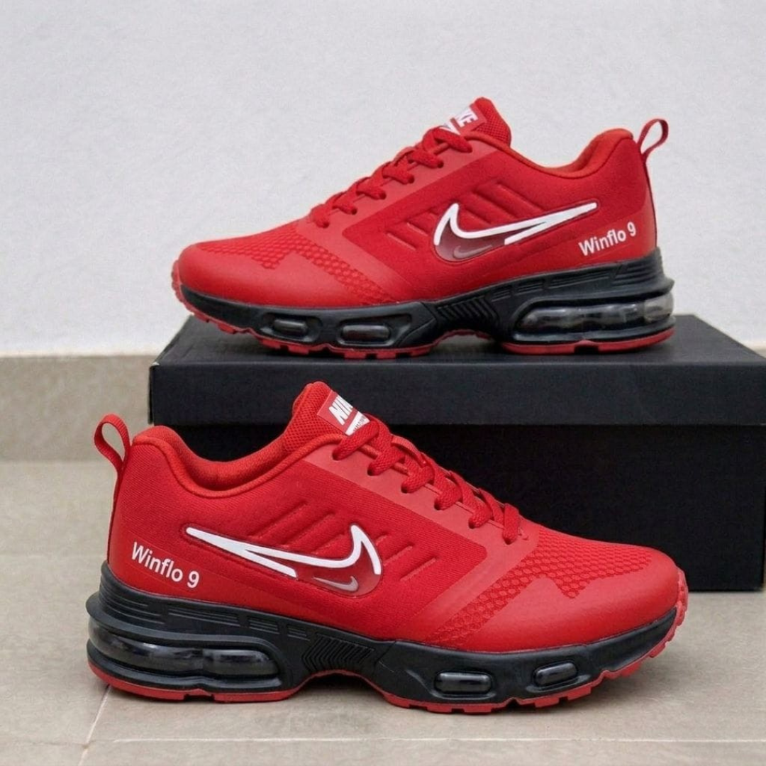 Tenis NK Mt Air Winflo 9 Rojo | Caballero