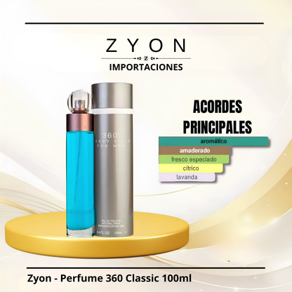 Perfume 360 Classic 100ml | Caballero