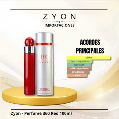 Perfume 360 Red 100ml | Caballero