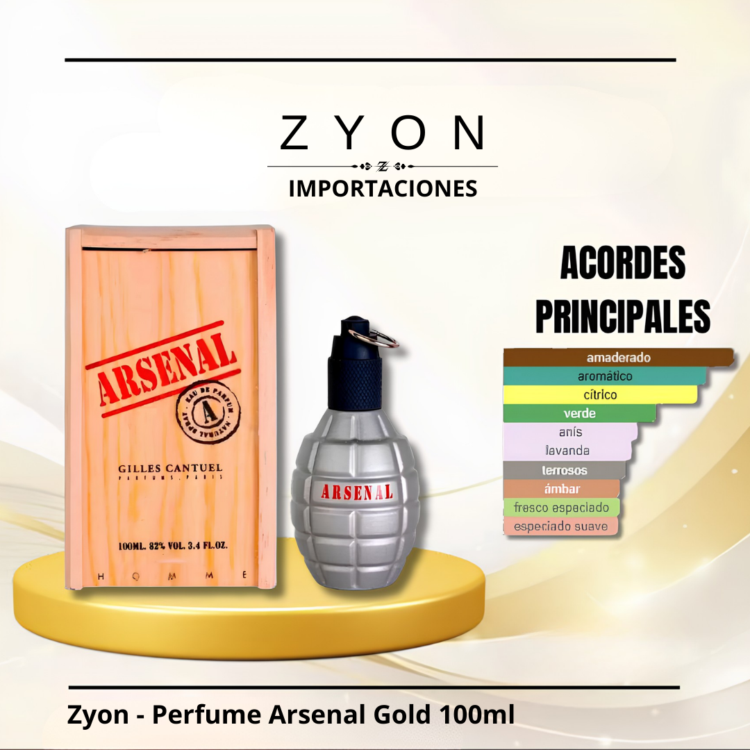 Perfume Arsenal Gold 100ml | Caballero