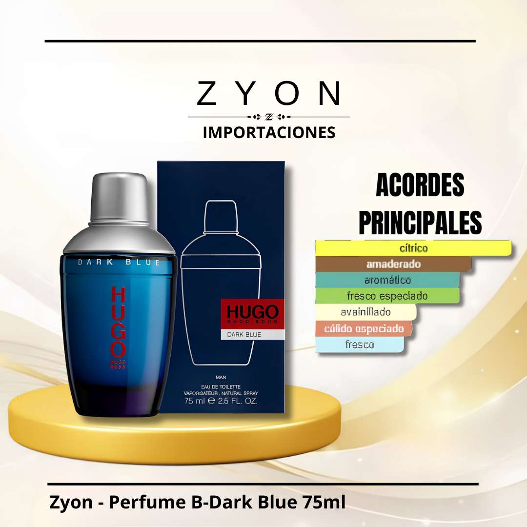Perfume B-Dark Blue 75ml | Caballero