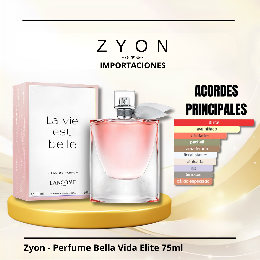 Perfume Bella Vida Elite 75ml | Dama