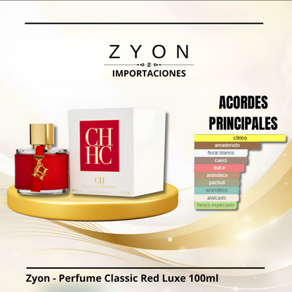 Perfume Classic Red Luxe 100ml | Dama