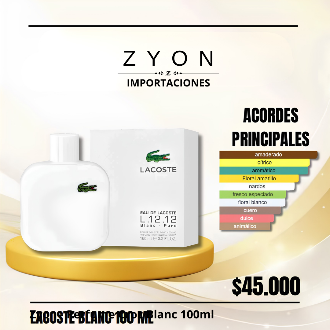 Perfume Croc Blanc 100ml | Caballero
