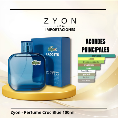 Perfume Croc Blue 100ml | Caballero