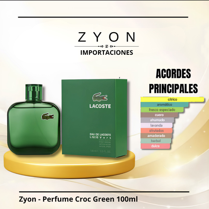 Perfume Croc Green 100ml | Caballero