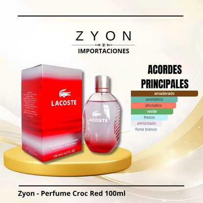 Perfume Croc Red 100ml | Caballero