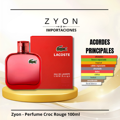 Perfume Croc Rouge 100ml | Caballero