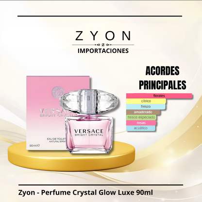 Perfume Crystal Glow Luxe 90ml | Dama