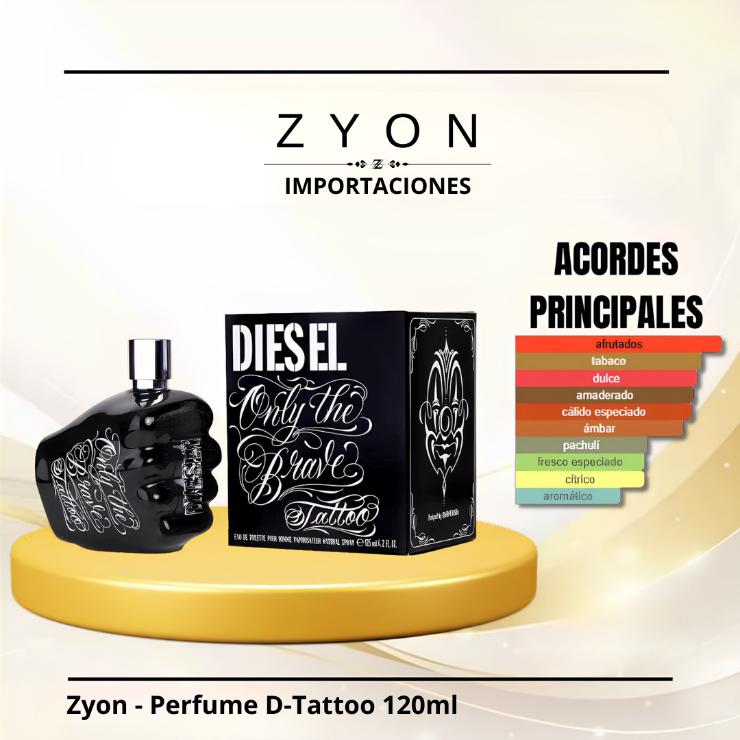 Perfume D-Tattoo 120ml | Caballero
