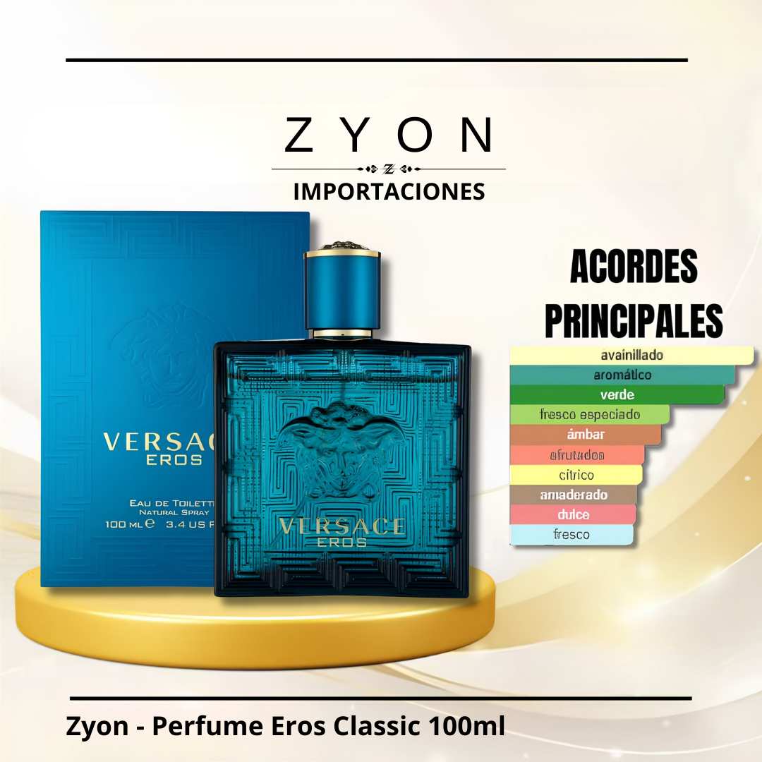 Perfume Eros Classic 100ml | Caballero