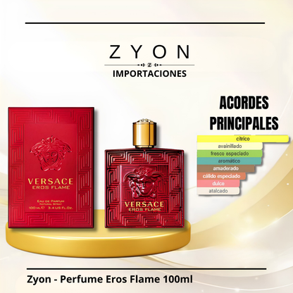 Perfume Eros Flame 100ml | Caballero
