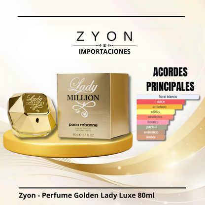 Perfume Golden Lady Luxe 80ml | Dama
