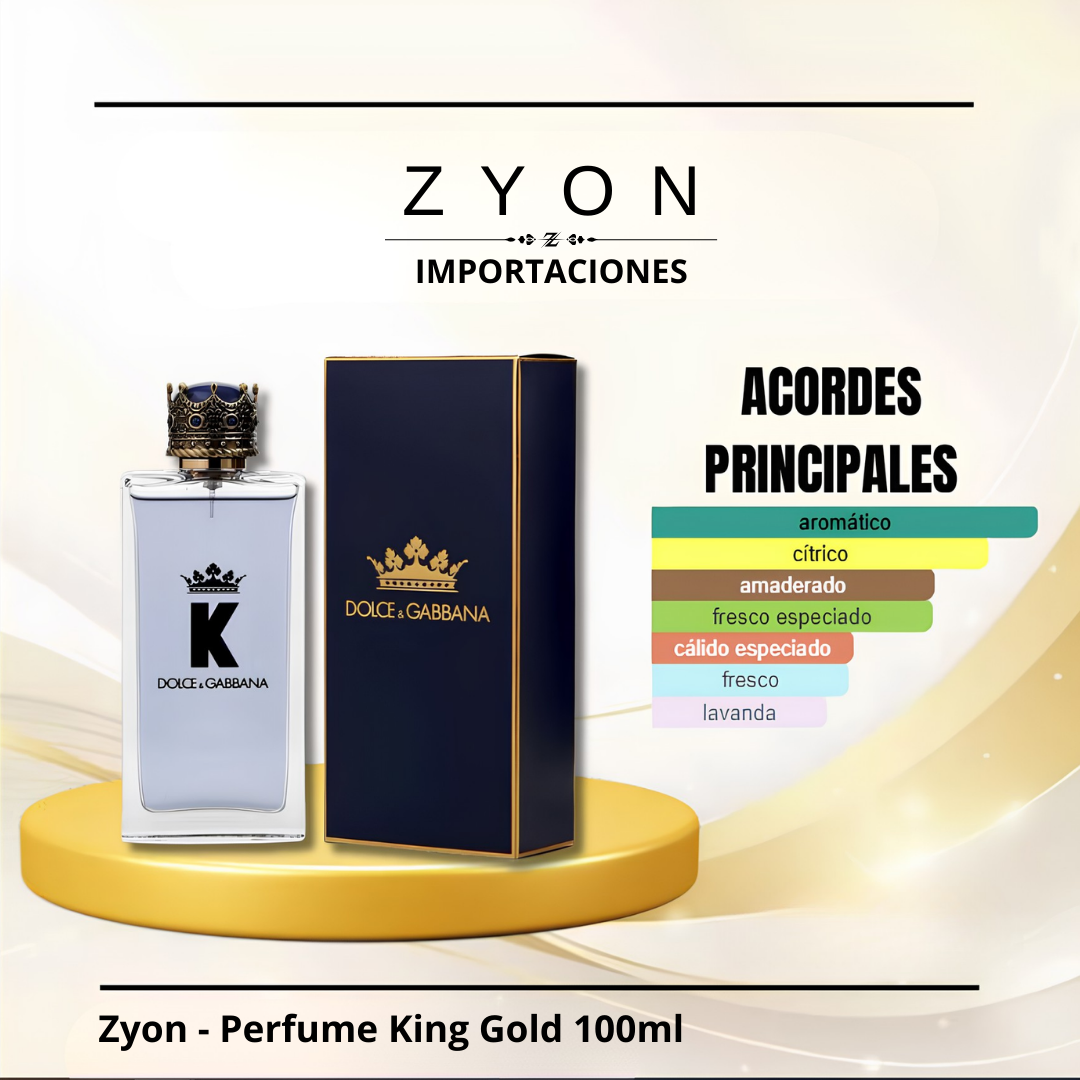 Perfume King Gold 100ml | Caballero