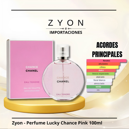 Perfume Lucky Chance Pink 100ml | Dama