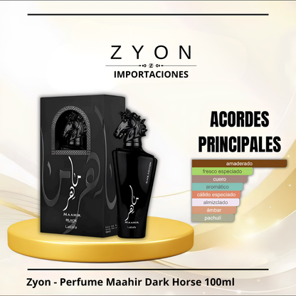Perfume Maahir Dark Horse 100ml | Caballero