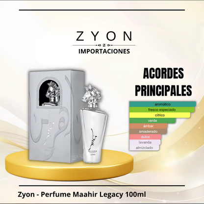 Perfume Maahir Legacy 100ml | Caballero