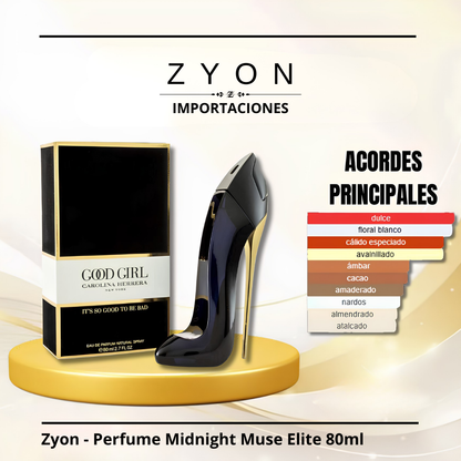 Perfume Midnight Muse Elite 80ml | Dama