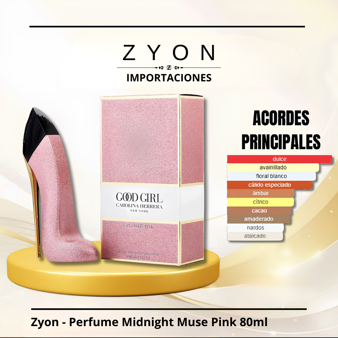 Perfume Midnight Muse Pink 80ml | Dama