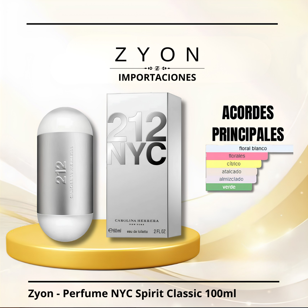 Perfume NYC Spirit Classic 100ml | Dama