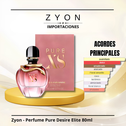 Perfume Pure Desire Elite 80ml | Dama