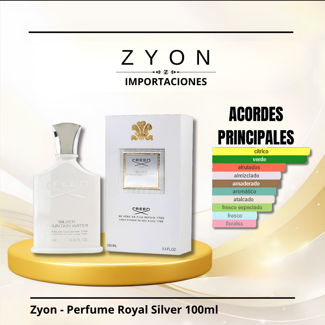 Perfume Royal Silver 100ml | Caballero