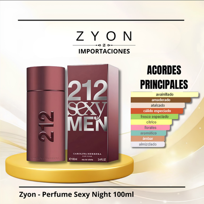 Perfume Sexy Night 100ml | Caballero