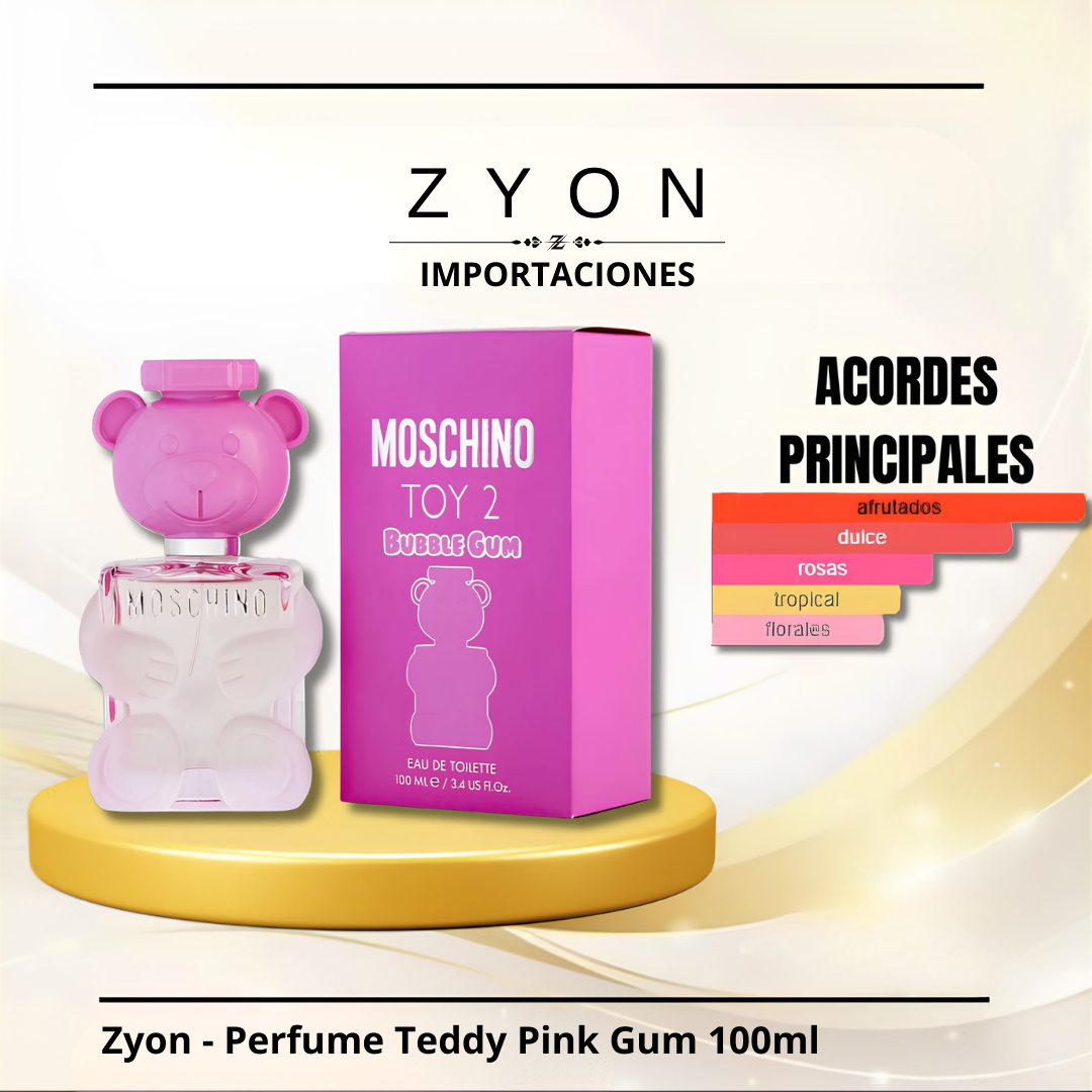 Perfume Teddy Pink Gum 100ml | Dama