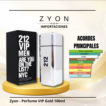 Perfume VIP Gold 100ml | Caballero