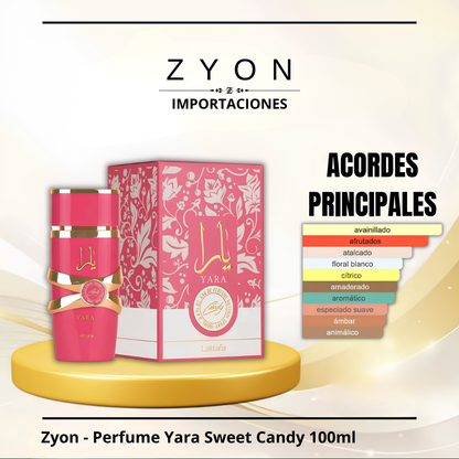 Perfume Yara Sweet Candy 100ml | Dama