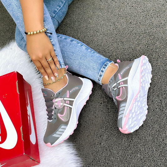 Tenis NK Reflectivo Gris Rosa | Dama